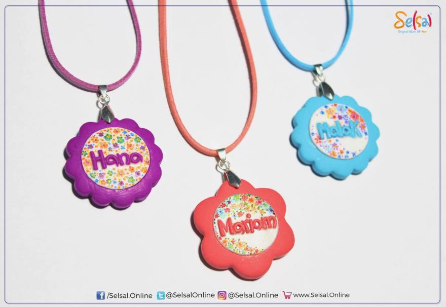 Girls Personalized Names Necklaces